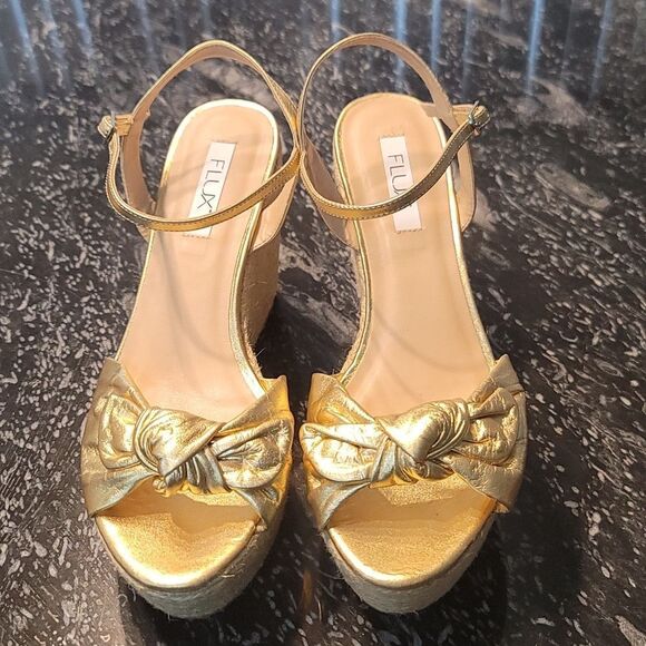 FLUX BOWNOT WOMEN'S WEDGE OPEN-TOE SANDAL - Picture 2 of 14